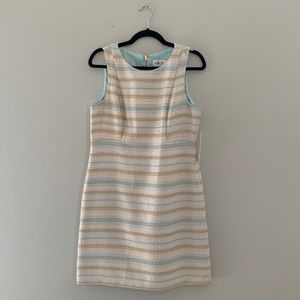 Eliza J Tweed Sleeveless Sheath Dress